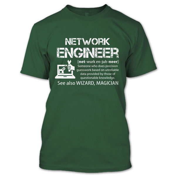 Network Engineer T Shirt, Network Engineer Someone Who Does Precision T Shirt