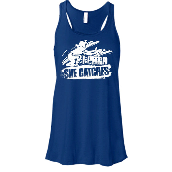 I Pitch She Catches T Shirt, I'm A Baseball Player Tank Top