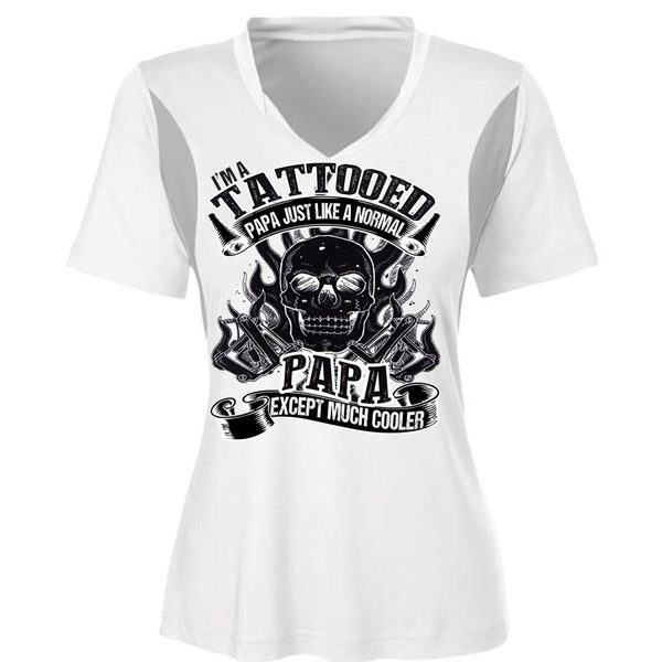 I'm Tattooed Papa T Shirt, I Love Papa T Shirt, Awesome T-Shirts