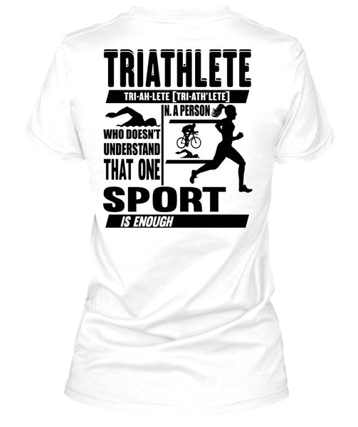 Triathlete T Shirt, I Love Running T Shirt