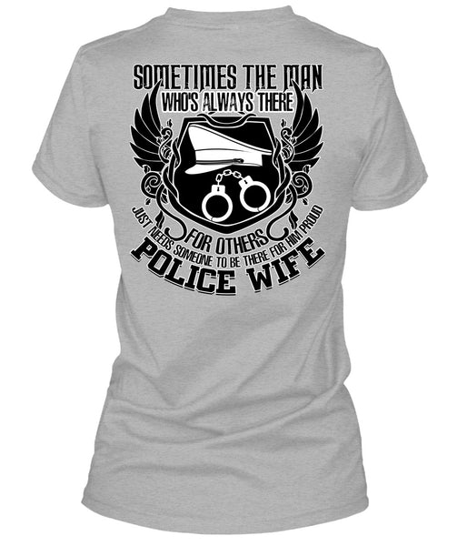 Proud Police Wife T Shirt, I Love Police T Shirt