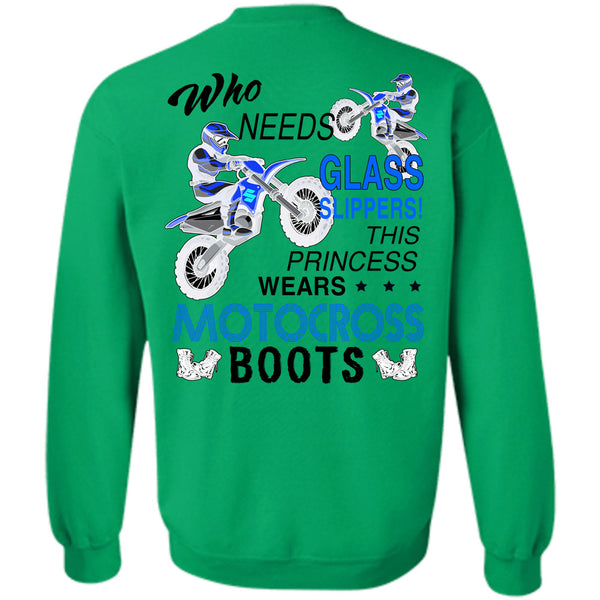 Being A Biker T Shirt, Who Needs Glass Slippers Sweatshirt