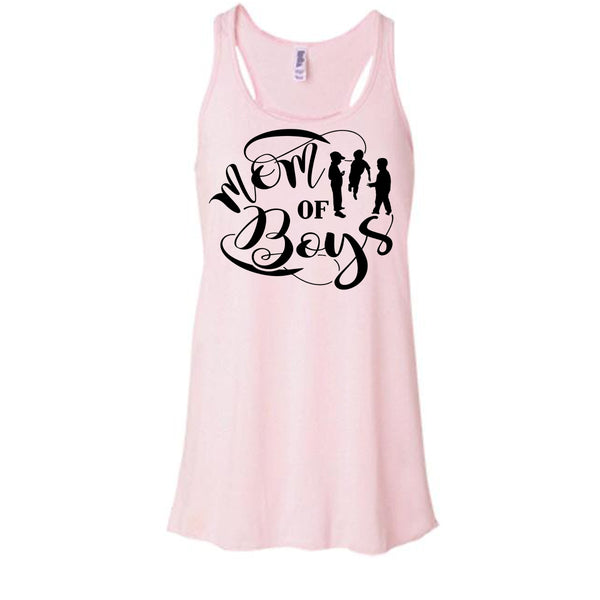 Mom Of Boys T Shirt, Mother And Son Tank Top