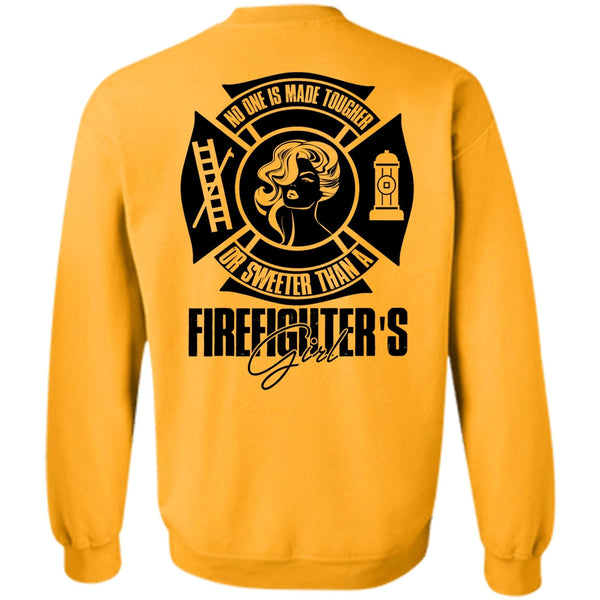 I Love Firefighter T Shirt, Sweetest Than A Firefighter's Girl Sweatshirt