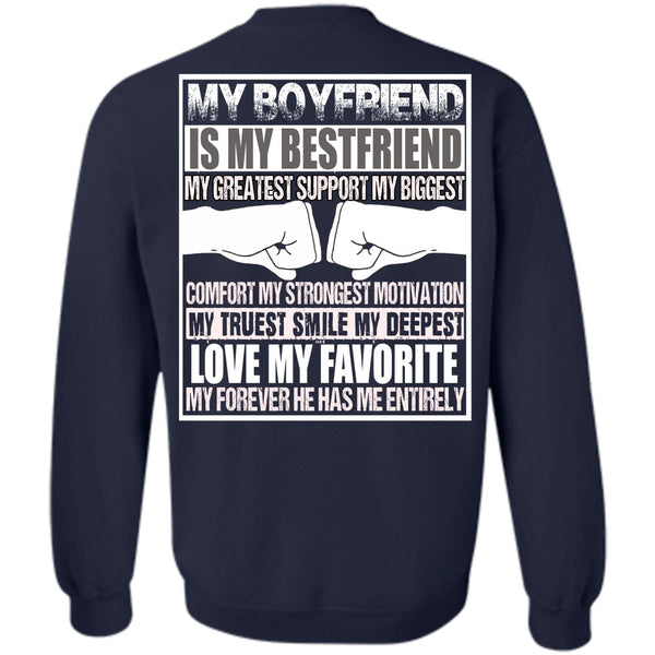 Love My Favorite T Shirt, I Love Boyfriend Sweatshirt