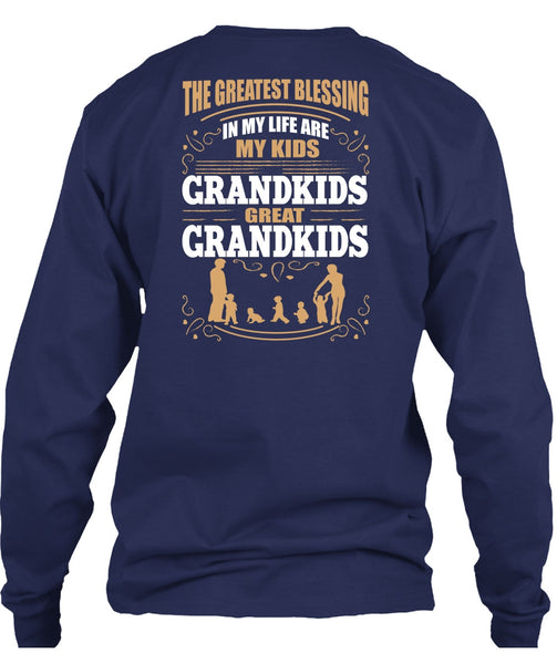 My Kids Grandkids Great Grandkids T Shirt, Being A Baby T Shirt