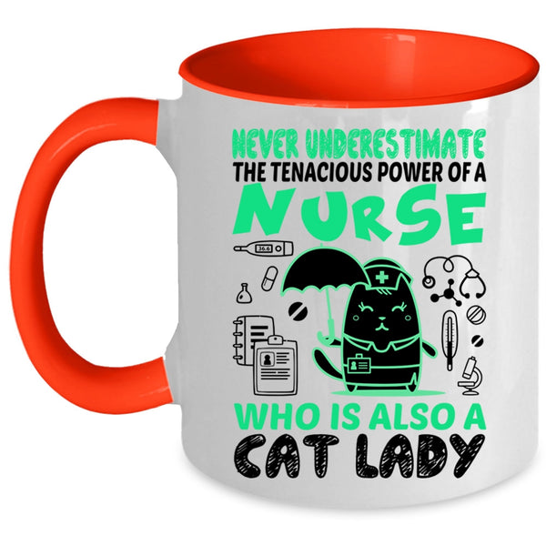 Nurse Is A Cat Lady Cup, Cool Gift For My Daughter Mug