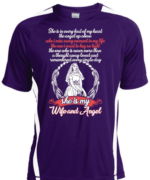 She Is My Wife And Angel T Shirt, Beat Of My Heart T Shirt, Cool Shirt