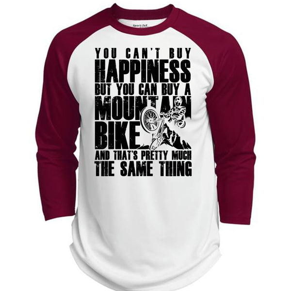 You Can Buy A Mountain Bike T Shirt, I Love Biker T Shirt, Awesome T-Shirts  (Polyester Game Baseball Jersey)