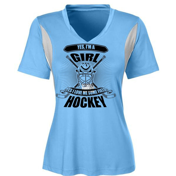 I'm A Girl T Shirt, I Love Hockey T Shirt, Awesome T-Shirts