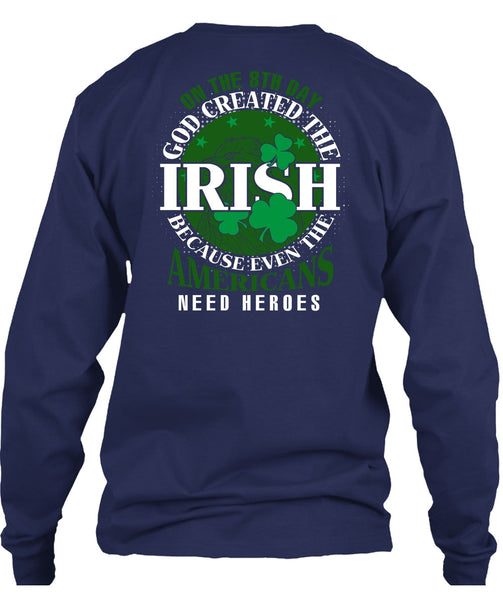 God Created The Irish T Shirt, My Favorite T Shirt