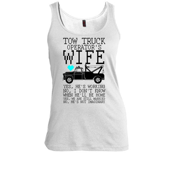 Tow Truck Operator's Wife T Shirt, Coolest Trucker T Shirt, Awesome t-shirts