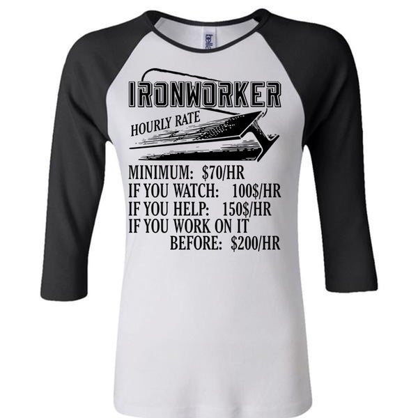 Ironworker Hourly Rate T Shirt, I Love Ironworker T Shirt, Awesome T-Shirts