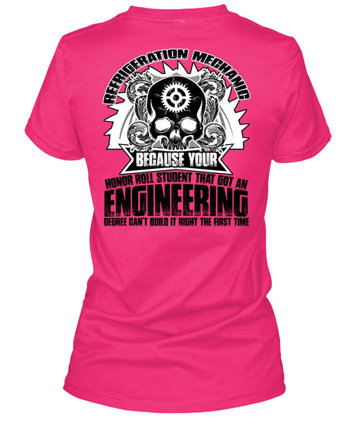 Refrigeration Mechanic T Shirt, I Love Mechanic T Shirt