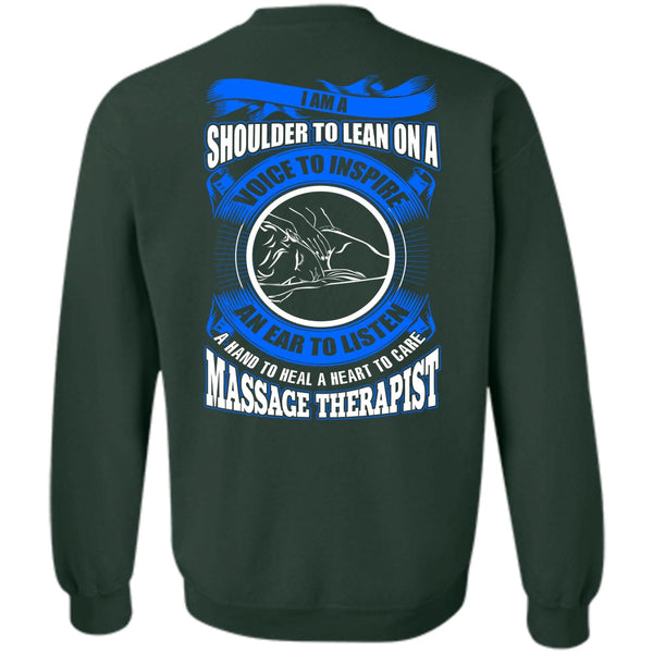 Voice To Inspire T Shirt, I Love Massage Sweatshirt