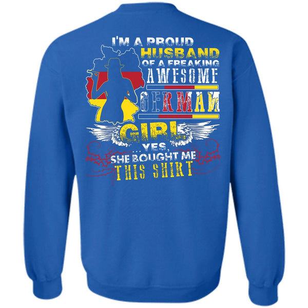 German Girl T Shirt, I Love Husband Sweatshirt