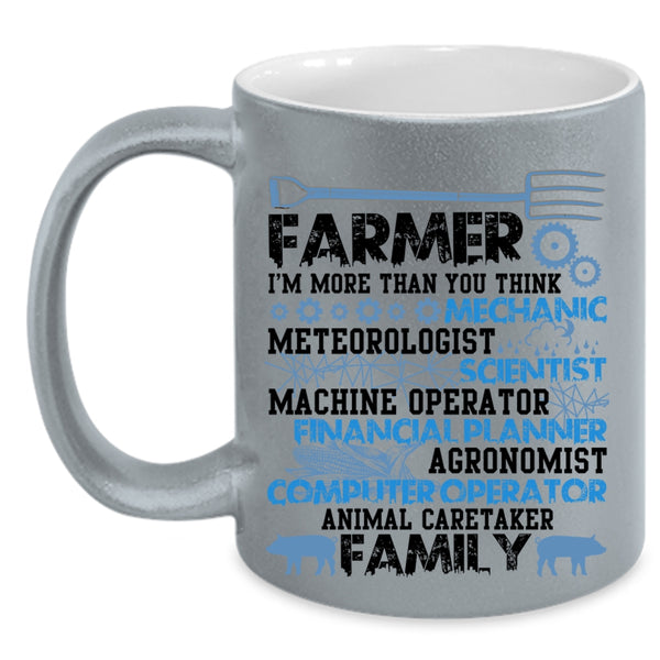 Animal Caretaker Family Coffee Mug, Farmer Accent Mug