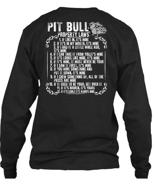 Pit Bull Property Laws T Shirt, My Pet T Shirt