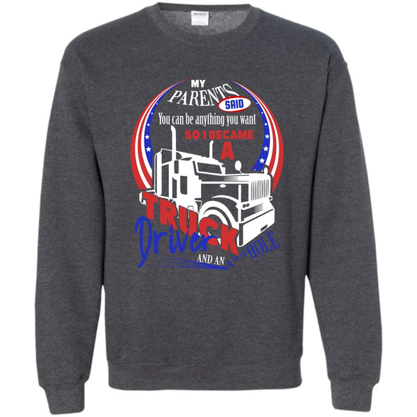 Gift For Son T Shirt, Coolest Trucker Ever Sweatshirt