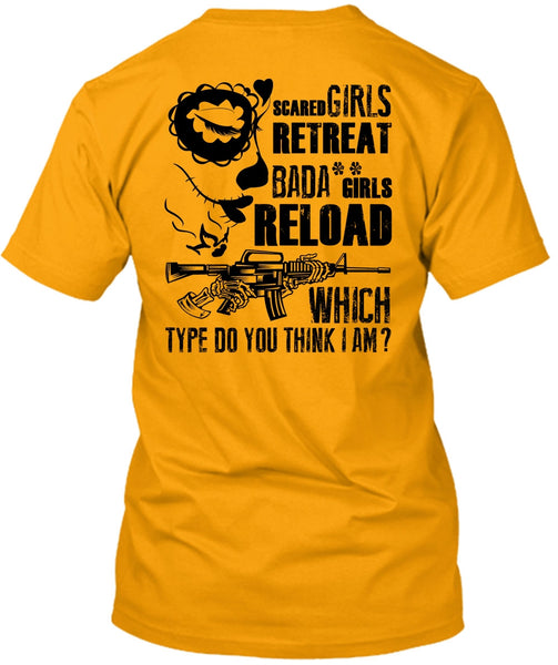 Scared Girls Retreat T Shirt, I Love Gunner T Shirt