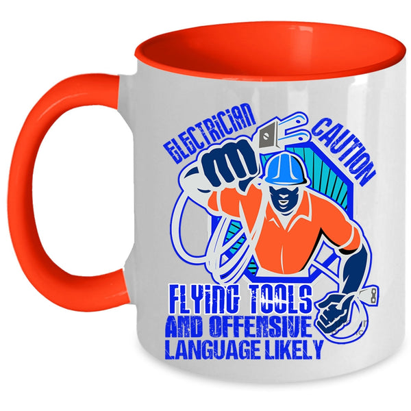 Best Gift For Electricians Coffee Mug, Electrician Accent Mug