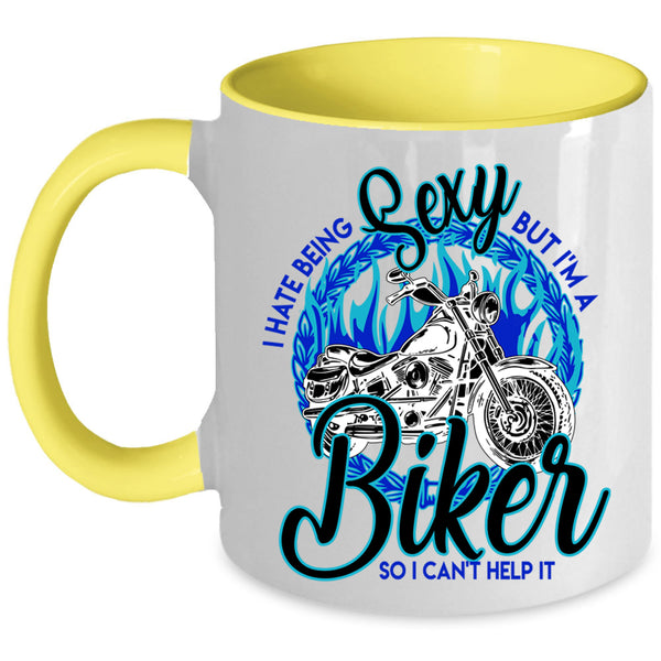 Cool Gift For Biker Coffee Mug, I'm A Biker Accent Mug