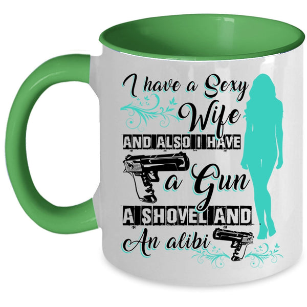 Besy Gift For My Husband Coffee Mug, I Have A Wife Accent Mug