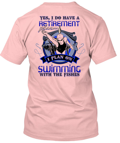 I Plan On Swimming T Shirt, I Love Swimming T Shirt