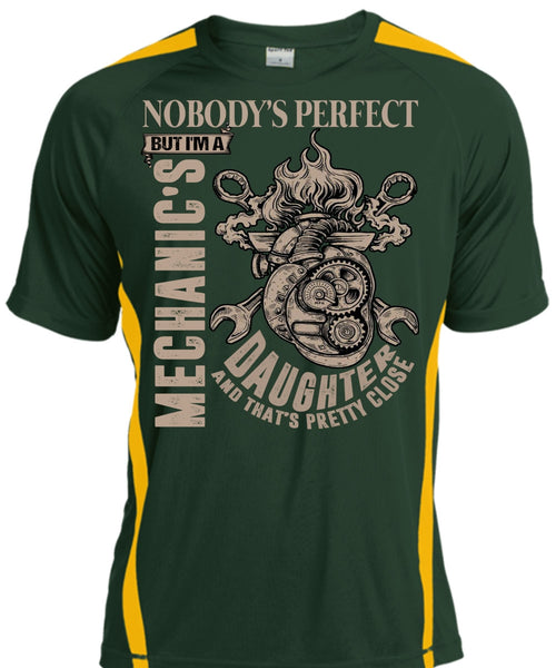 I'm A Mechanic's Daughter T Shirt, Being A Mechanic T Shirt, Cool Shirt
