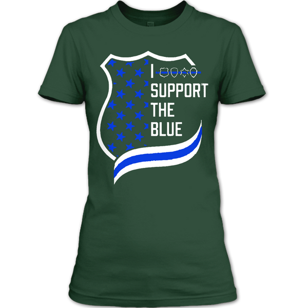 A black t-shirt with the shopify logo