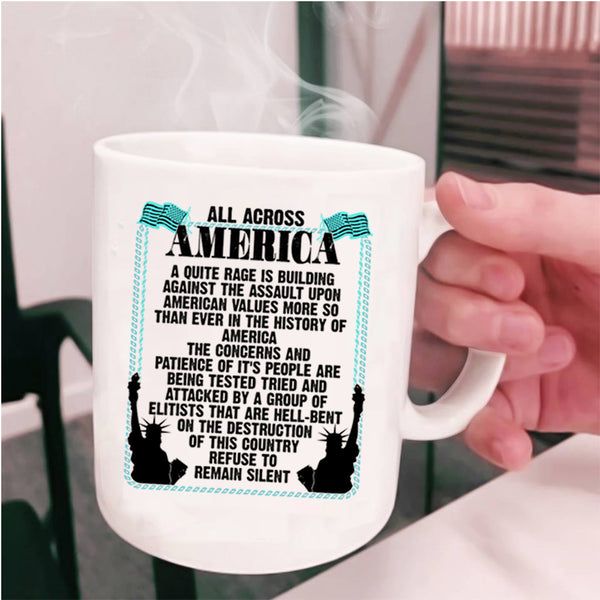 Cool Gift For My Friends Coffee Mug, All Acrross America Cup