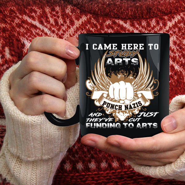 I Came Here To Study Arts Coffee Mug, Awesome Artist Coffee Cup