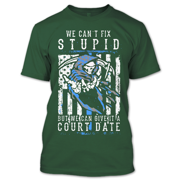 A black t-shirt with the shopify logo