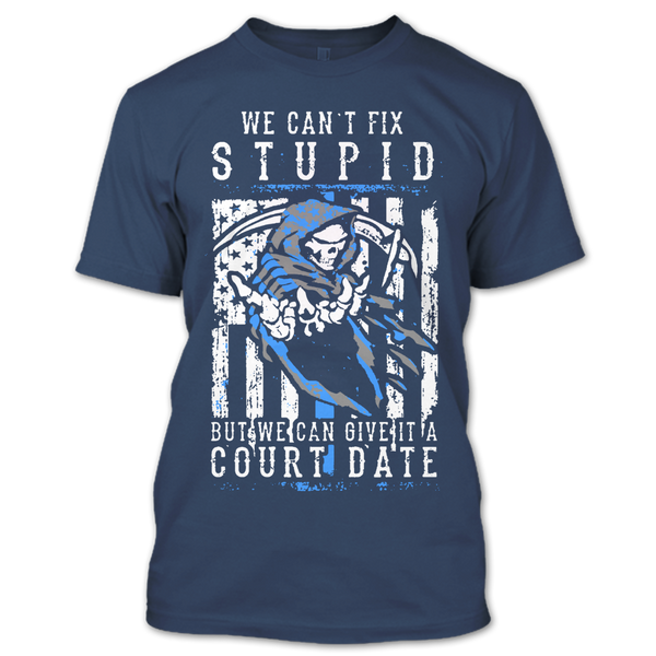 A black t-shirt with the shopify logo