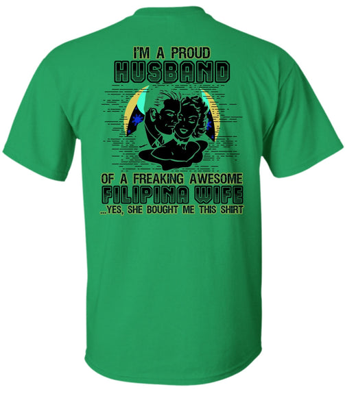 I'm A Proud Husband T Shirt, I Love Husband T Shirt
