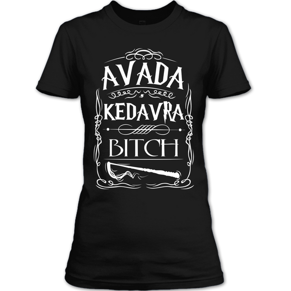 A black t-shirt with the shopify logo