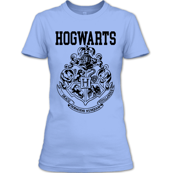 A black t-shirt with the shopify logo