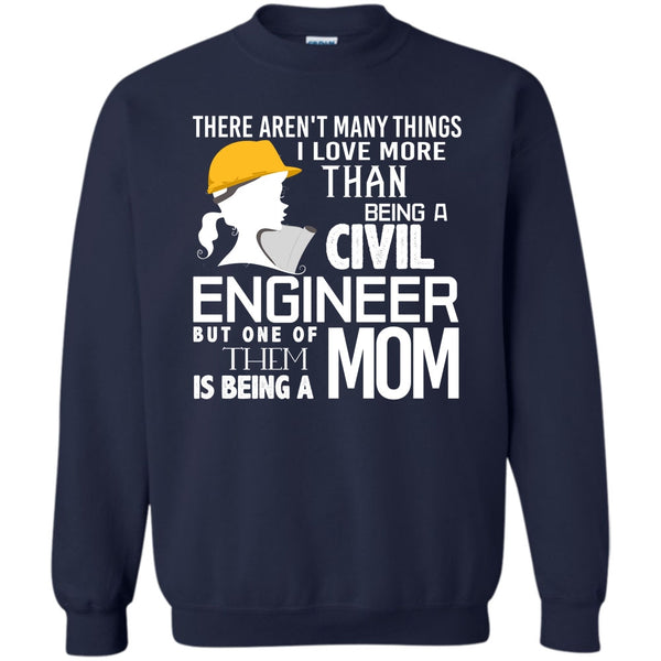Being A Mom T Shirt, Coolest Engineer Mom Sweatshirt