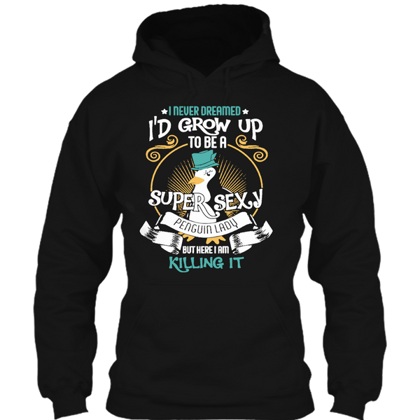 A black t-shirt with the shopify logo