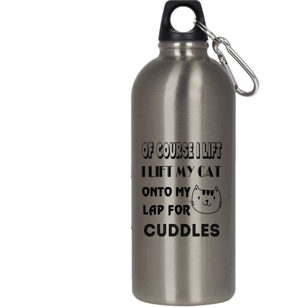 My Cat 20 oz Stainless Steel Bottle,Cute Gift For Cat Lovers Outdoor Sports Water Bottle