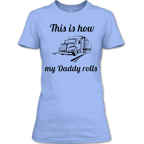 A black t-shirt with the shopify logo