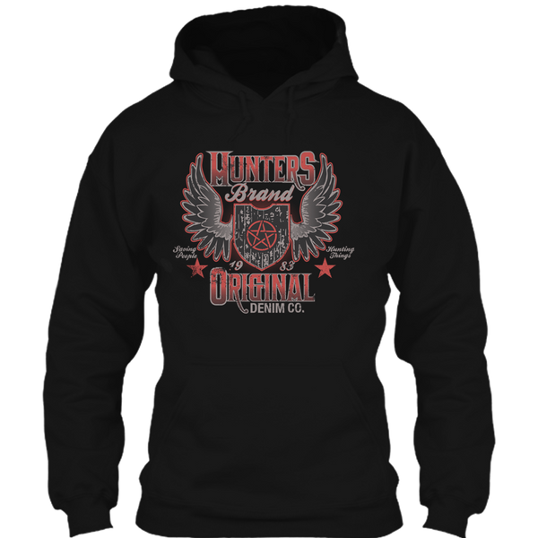 A black t-shirt with the shopify logo