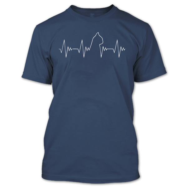 A black t-shirt with the shopify logo