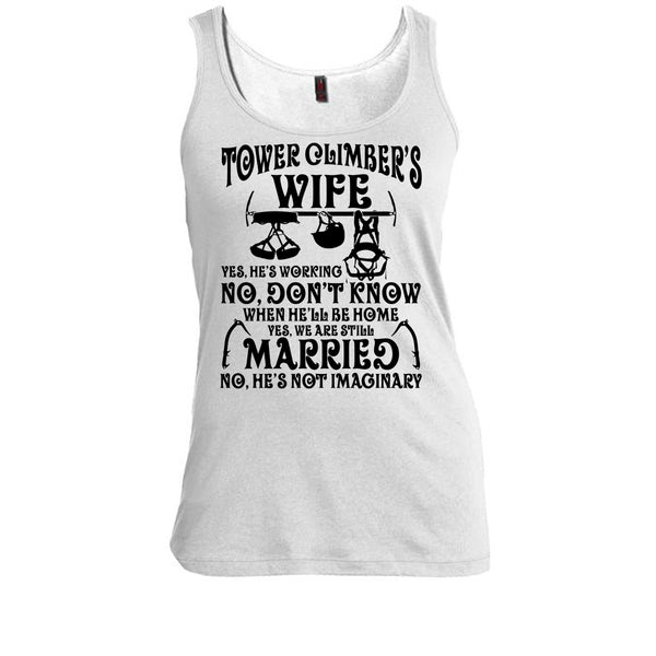 Tower Climber's Wife T Shirt, Coolest Tower Climber Husband T Shirt, Awesome t-shirts
