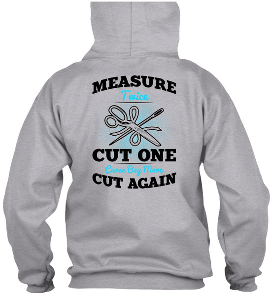 Measure Twice Cut One T Shirt, I Love Knitting T Shirt