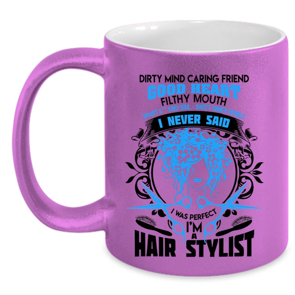 Awesome Hairstylist Coffee Mug, I'm A Hair Stylist Accent Mug