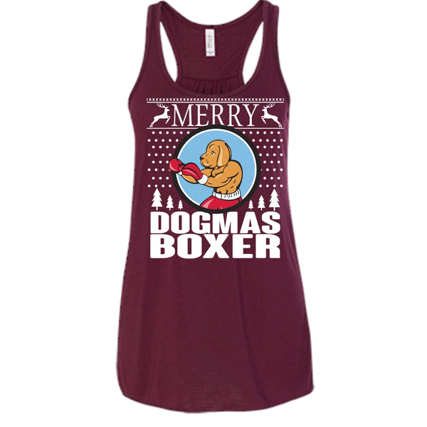 Merry Dogmas Boxer T Shirt, Coolest Merry Christmas T Shirt, Cool T Shirt