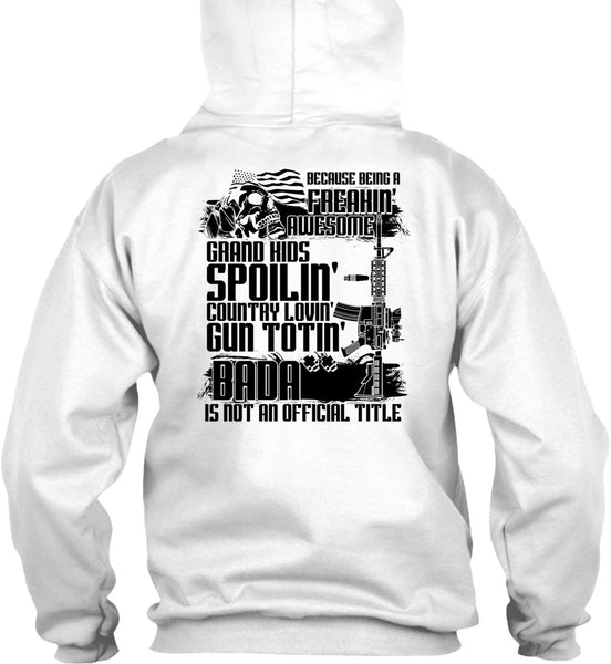 Grandkids Spoiling Country Loving Gun T Shirt, Being A Veteran T Shirt