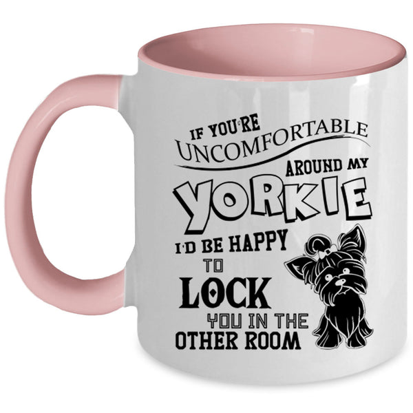 Cool Gift For Yorkie Lover Coffee Mug, My Yorkie Accent Mug