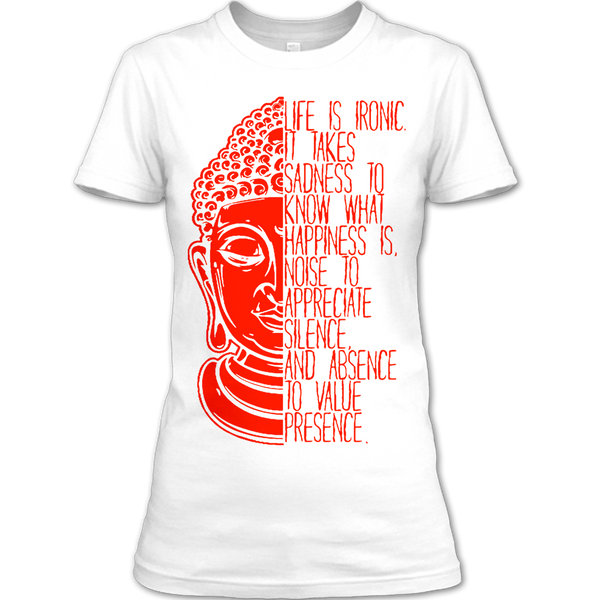 A black t-shirt with the shopify logo